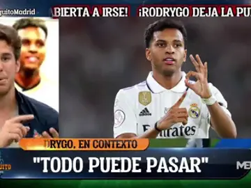 "Rodrygo buscaba algo con sus declaraciones" "Rodrygo buscaba algo con sus declaraciones"