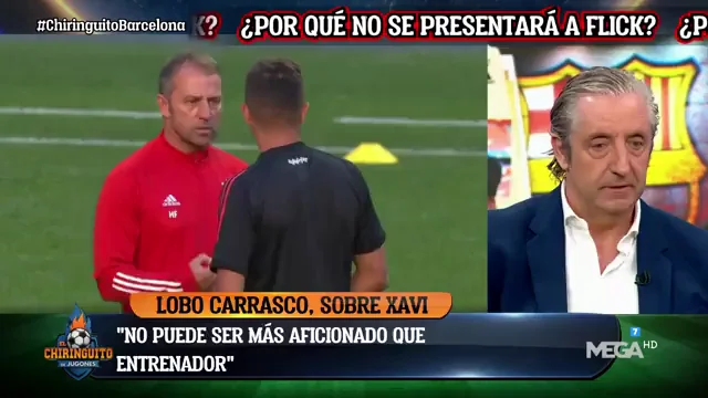 "A Xavi le dieron una oportunidad sin haber empatado con nadie" "A Xavi le dieron una oportunidad sin haber empatado con nadie"