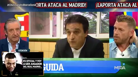 "Lo de Laporta hoy vendiendo milonga de los árbitros y filosofía..." "Lo de Laporta hoy vendiendo milonga de los árbitros y filosofía..."