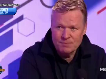 Ronald Koeman 'raja' contra el Barça