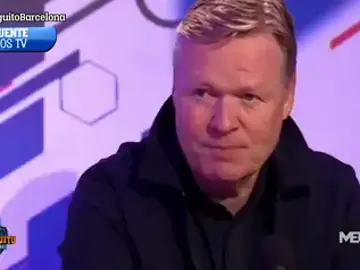 Ronald Koeman 'raja' contra el Barça Ronald Koeman 'raja' contra el Barça