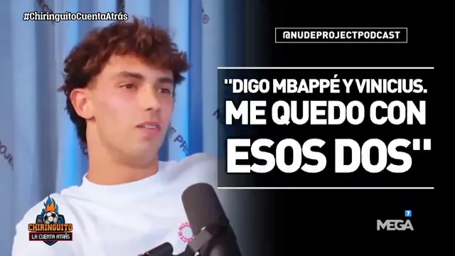 "Mbapp&eacute; y Vinicius son los mejores del mundo"
