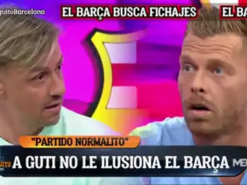 Guti: "Este Barça no puede competirle al Madrid" Guti: "Este Barça no puede competirle al Madrid"
