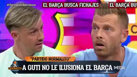 Guti: "Este Barça no puede competirle al Madrid" Guti: "Este Barça no puede competirle al Madrid"