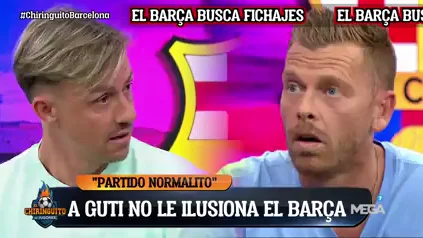 Guti: "Este Barça no puede competirle al Madrid" Guti: "Este Barça no puede competirle al Madrid"