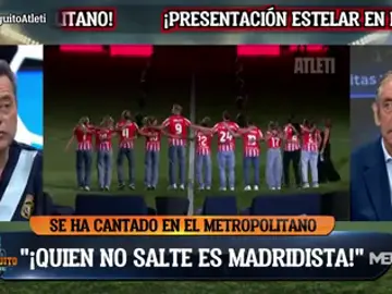 "Los atléticos piensan en el Real Madrid todo el día" "Los atléticos piensan en el Real Madrid todo el día"
