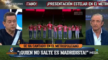 "Los atl&eacute;ticos piensan en el Real Madrid todo el d&iacute;a"