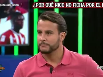 "Nico Williams decía que se quería ir al Barça en la Eurocopa" "Nico Williams decía que se quería ir al Barça en la Eurocopa"
