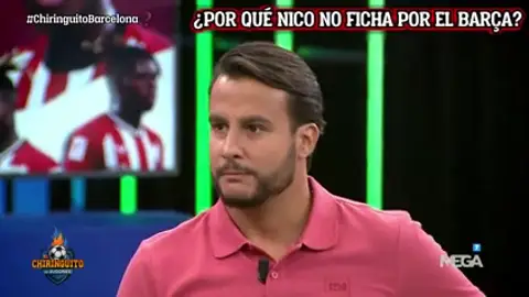 "Nico Williams decía que se quería ir al Barça en la Eurocopa" "Nico Williams decía que se quería ir al Barça en la Eurocopa"