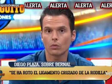 "Bernal se ha roto el ligamento cruzado de la rodilla".