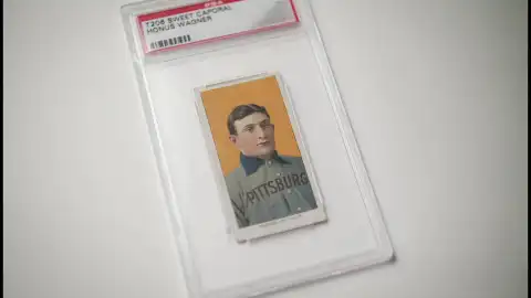 Cromo de Honus Wagner La casa de empeños