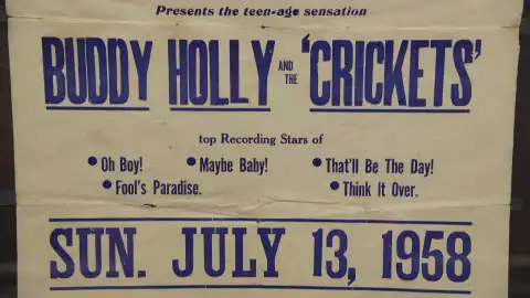 Cartel de un concierto La casa de empeños