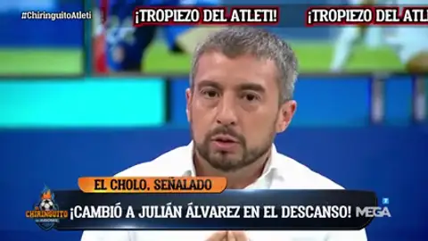 "¿Cambiar a Julián Alvarez? No tienes coraje" "¿Cambiar a Julián Alvarez? No tienes coraje"