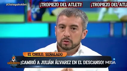 "&iquest;Cambiar a Juli&aacute;n Alvarez? No tienes coraje"