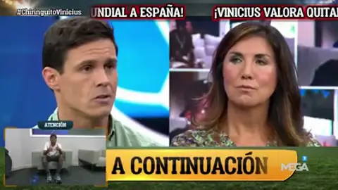 "Me duele que un jugador de mi Real Madrid valore quitarle el Mundial a España" "Me duele que un jugador de mi Real Madrid valore quitarle el Mundial a España"