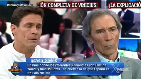 "Vinicius tiene que señalar a los racistas, pero no dar esa imagen de España" "Vinicius tiene que señalar a los racistas, pero no dar esa imagen de España"