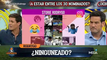 "Rodrygo es de los 5 mejores del mundo si est&aacute; en su prime"