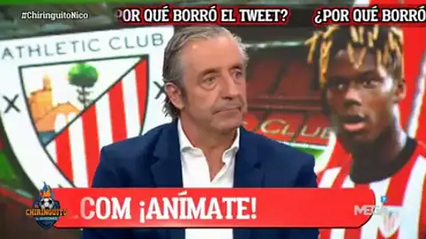 "Si fuese del Athletic, me sentiría decepcionado con Nico Williams" "Si fuese del Athletic, me sentiría decepcionado con Nico Williams"