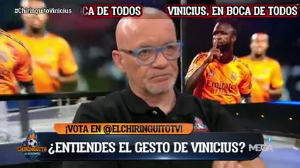 &iquest;Entienden los tertulianos el gesto de Vinicius?