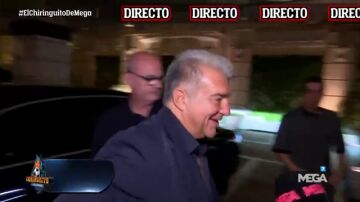 El presidente del Barça, con José Álvarez