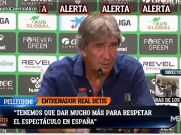 ¿Palo de Pellegrini a Bordalás? ¿Palo de Pellegrini a Bordalás?