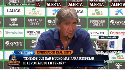 ¿Palo de Pellegrini a Bordalás? ¿Palo de Pellegrini a Bordalás?