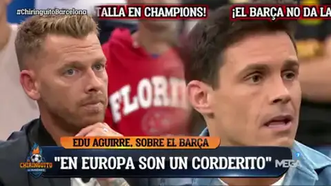"El Barça es un 'corderito' en Europa" "El Barça es un 'corderito' en Europa"