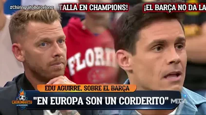 "El Barça es un 'corderito' en Europa" "El Barça es un 'corderito' en Europa"