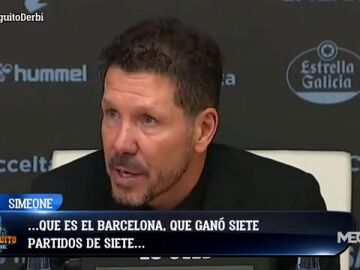 "El RIVAL en LALIGA es el BARÇA"