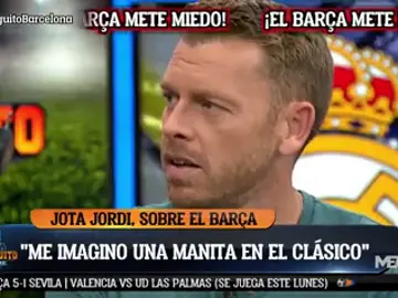 Jota Jordi: "Nos veo capaces de hacer una manita en el Bernabéu" Jota Jordi: "Nos veo capaces de hacer una manita en el Bernabéu"