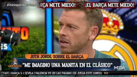 Jota Jordi: "Nos veo capaces de hacer una manita en el Bernabéu" Jota Jordi: "Nos veo capaces de hacer una manita en el Bernabéu"