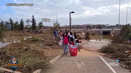 El Chiringuito acompaña al Paiporta a ayudar al pueblo El Chiringuito acompaña al Paiporta a ayudar al pueblo