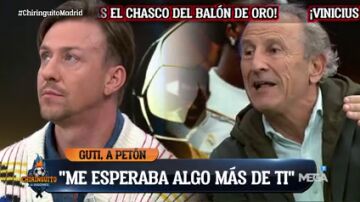 Brutal cara a cara entre Guti y Petón