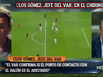 "El árbitro del VAR puede cambiar el frame de las jugadas" "El árbitro del VAR puede cambiar el frame de las jugadas"