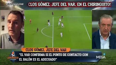 "El árbitro del VAR puede cambiar el frame de las jugadas" "El árbitro del VAR puede cambiar el frame de las jugadas"