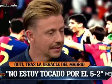 Guti da la cara tras la debacle en Supercopa Guti da la cara tras la debacle en Supercopa