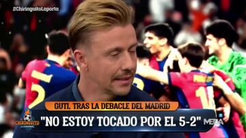 Guti da la cara tras la debacle en Supercopa