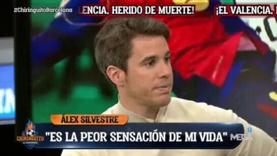 &Aacute;lex Silvestre: &ldquo;Es la peor sensaci&oacute;n que he tenido como aficionado del Valencia"