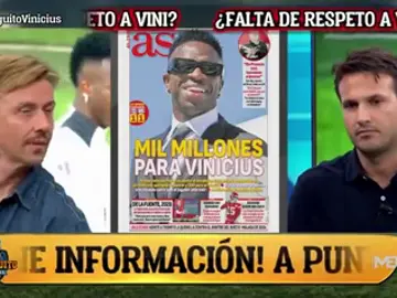 Guti: “¿Vinicius? Tiene que aguantar en el Real Madrid” Guti: “¿Vinicius? Tiene que aguantar en el Real Madrid”