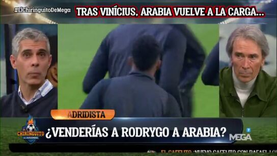 Jos&eacute; Luis S&aacute;nchez: "La situaci&oacute;n de Rodrygo es la misma que la de Vinicius: 1.000 millones"