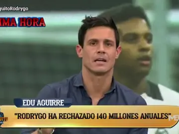 Edu Aguirre desvela la oferta de Arabia por Rodrygo Edu Aguirre desvela la oferta de Arabia por Rodrygo
