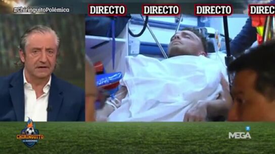 Josep Pedrerol: ''Podr&iacute;a tener el intestino perforado''