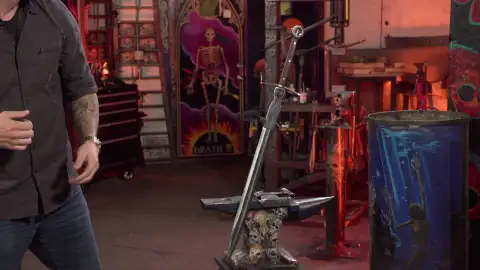 La espada de MacBeth Forjado a fuego