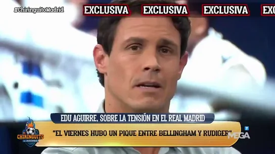Edu Aguirre: "Hubo un pique entre..." Edu Aguirre: "Hubo un pique entre..."