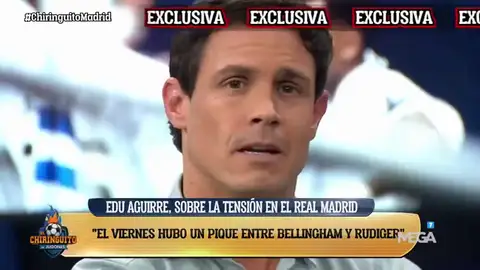 Edu Aguirre: "Hubo un pique entre..." Edu Aguirre: "Hubo un pique entre..."