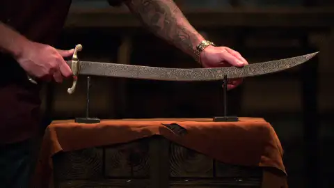 Machete de vaquero Forjado a fuego