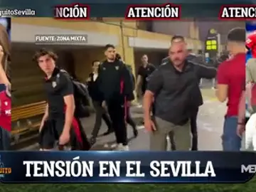 Máxima tensión en el Sevilla FC Máxima tensión en el Sevilla FC