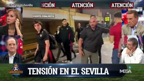 Máxima tensión en el Sevilla FC Máxima tensión en el Sevilla FC