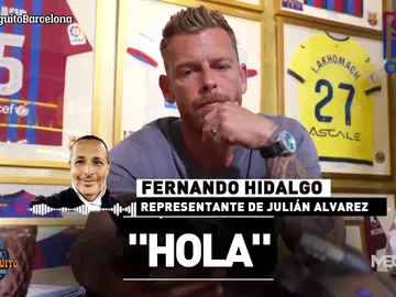 "No hay muchos argentinos que no sientan por el Barça por Messi" "No hay muchos argentinos que no sientan por el Barça por Messi"