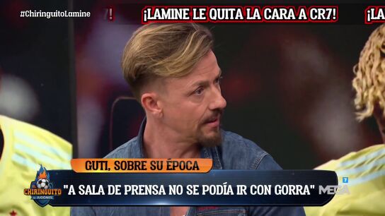 Guti: &ldquo;No me gusta que Lamine vaya con gorra a rueda de prensa&rdquo;